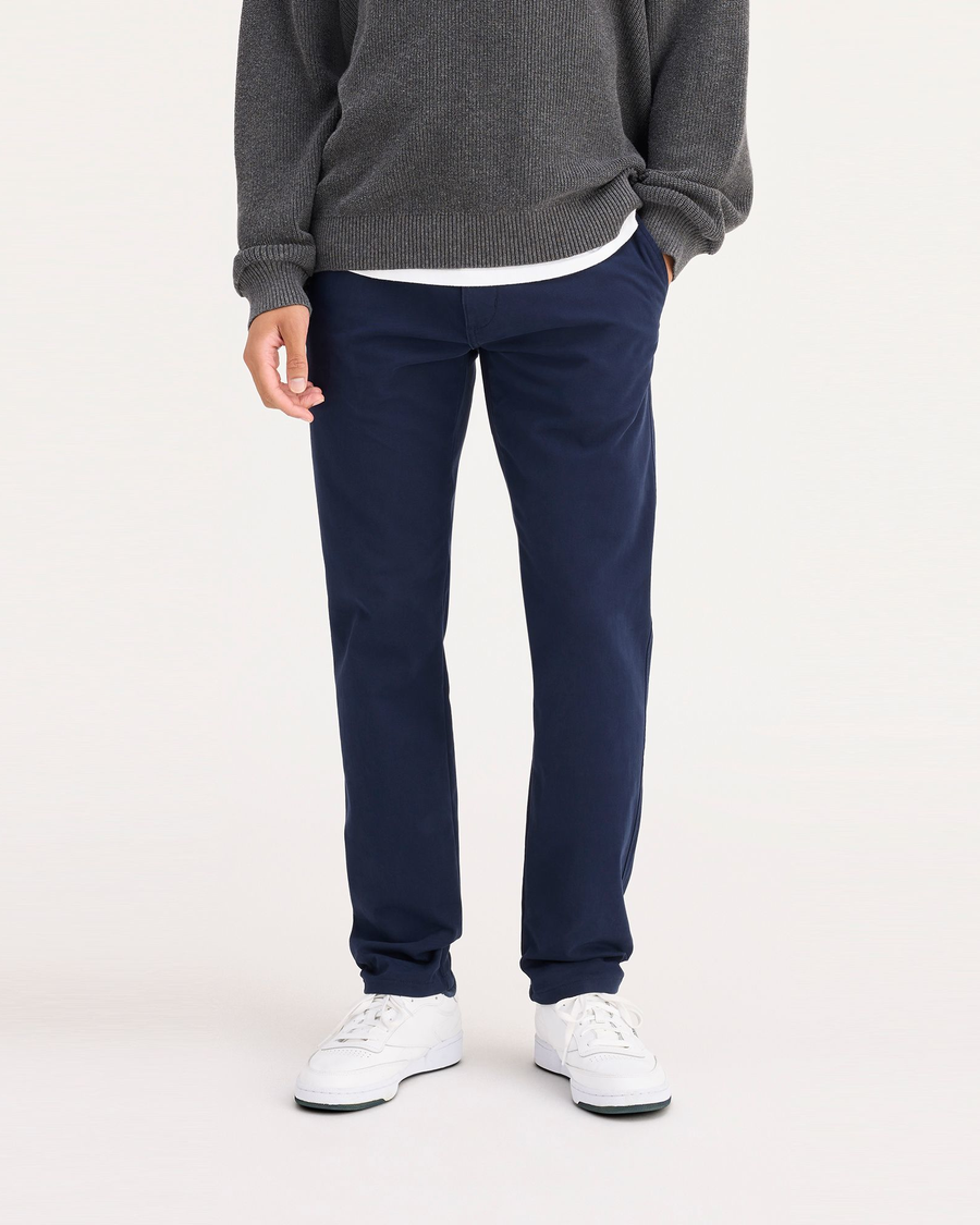 Front view of model wearing Pembroke Ultimate Chinos, Athletic Fit.