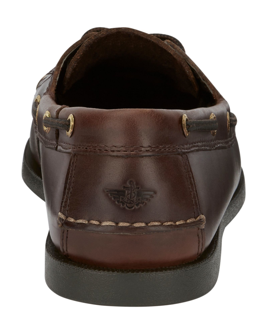 Back view of  Raisin Vargas Boat Shoes.