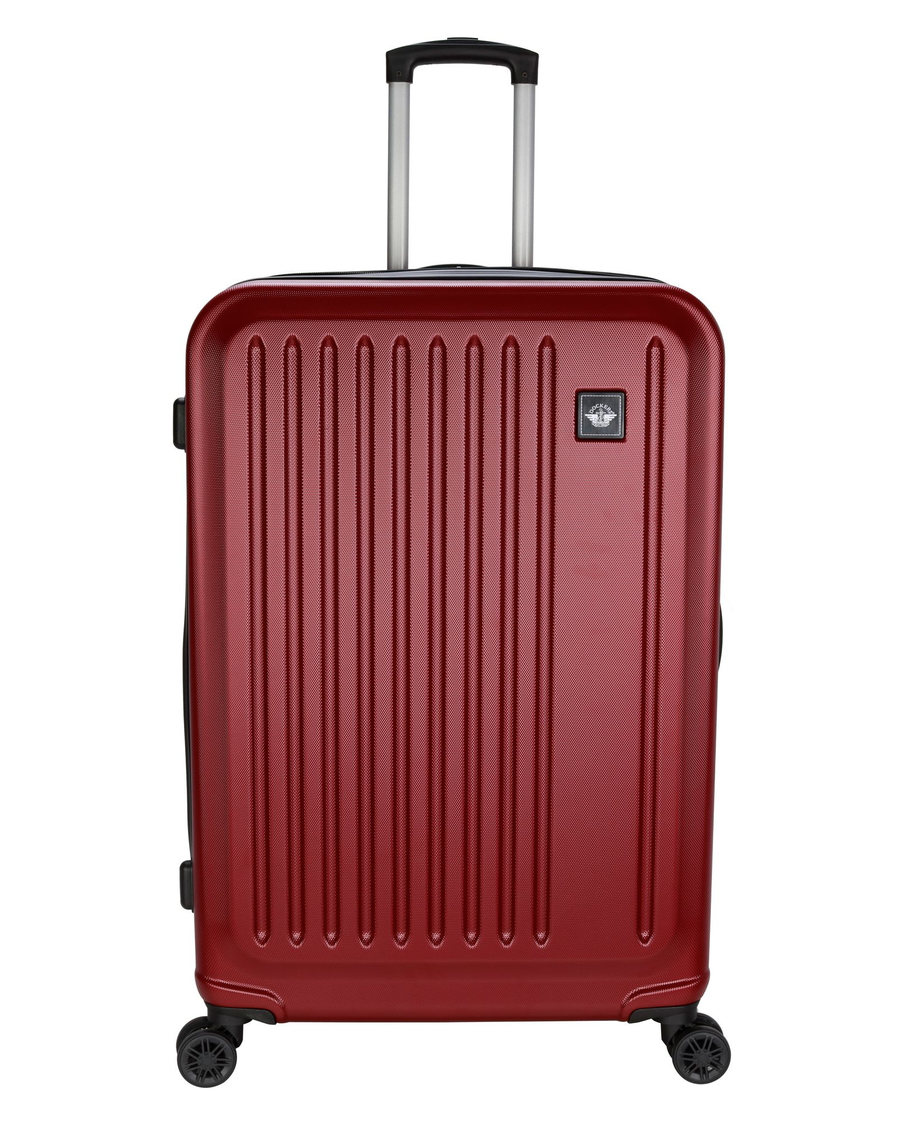 View of  Red Bangino Luggage Set (3 Piece).