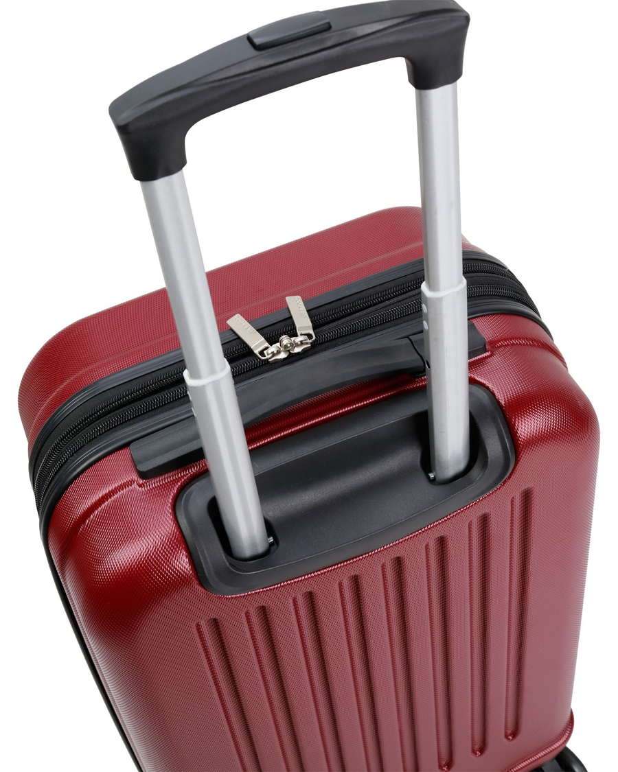 View of  Red Bangino Luggage Set (3 Piece).