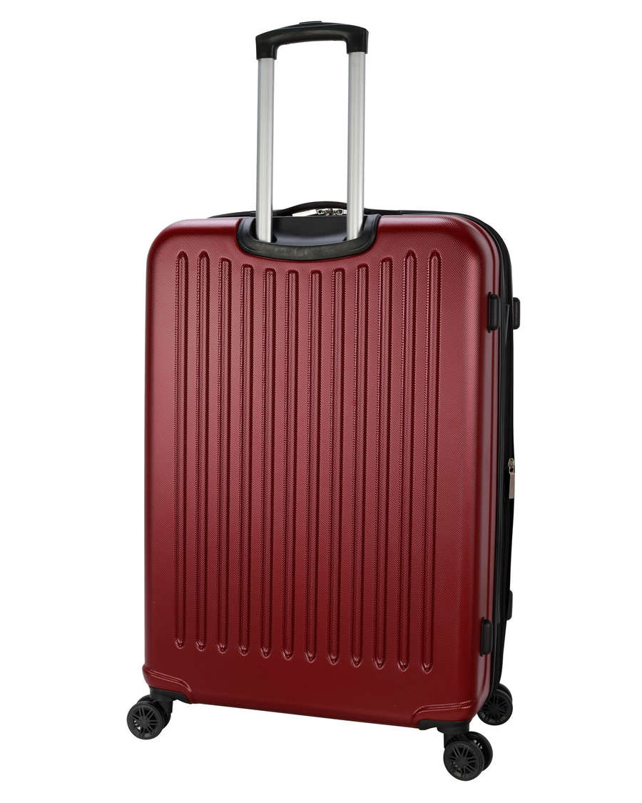 View of  Red Bangino Luggage Set (3 Piece).