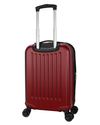 Back view of  Red Bangino Luggage Set (3 Piece).