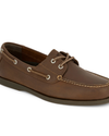 View of  Rust Vargas Boat Shoes.