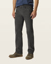 CORDUROY 5-POCKET STRAIGHT FIT in Asphalt