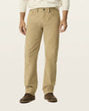 CORDUROY 5-POCKET STRAIGHT FIT in New Khaki
