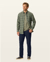 STRAIGHT SATEEN 5PKT in Navy Blazer