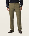 SATEEN KHAKI STRAIGHT FIT in Dusty Olive
