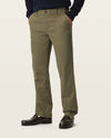 SATEEN KHAKI STRAIGHT FIT in Dusty Olive