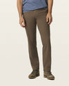 SATEEN KHAKI STRAIGHT FIT in Major Brown