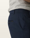 SATEEN KHAKI STRAIGHT FIT in Navy Blazer