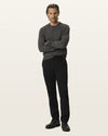 SATEEN KHAKI STRAIGHT FIT in Beautiful Black