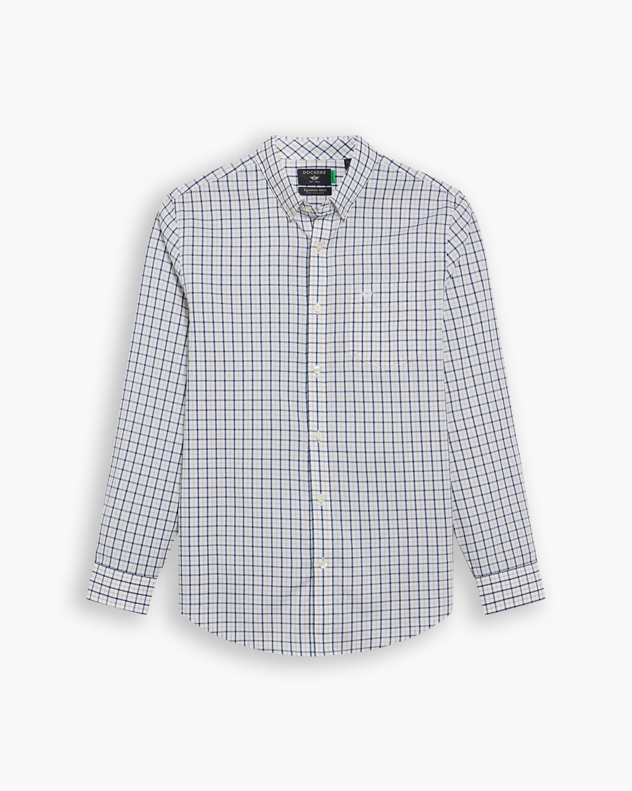 Signature Stain Defender Shirt, Classic Fit Dockers Signature Stain Defender Shirt, Classic Fit Dockers