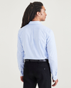 Back view of model wearing Sailor Delft Original Button Up, Slim Fit.