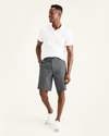 Front view of model wearing Seacliff Perfect 10.5" Shorts.