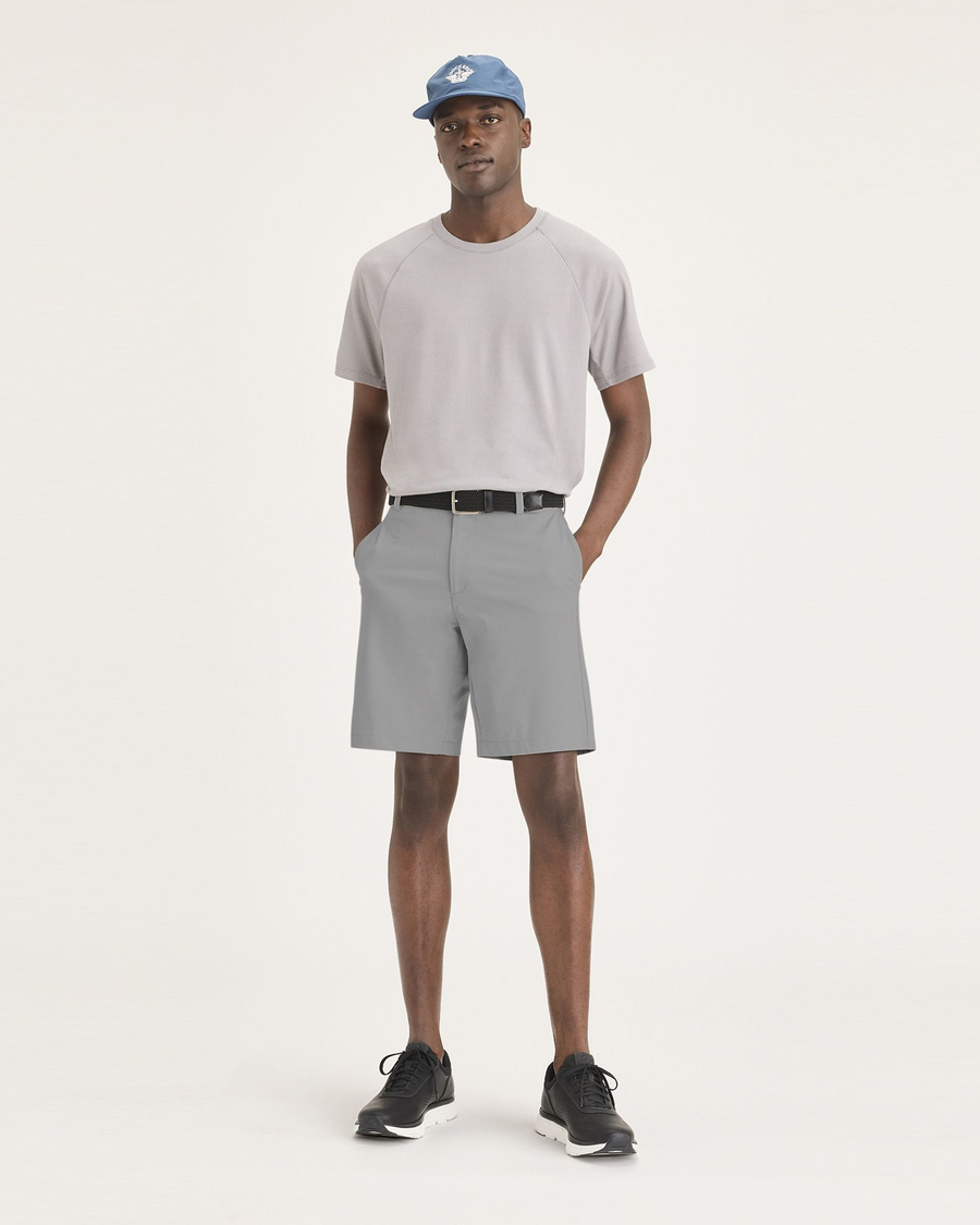 Front view of model wearing Sharkskin Go Airweave Short.