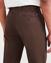 View of model wearing Shaved Chocolate Original Chinos, Slim Fit.