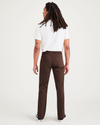 Back view of model wearing Shaved Chocolate Original Chinos, Slim Fit.