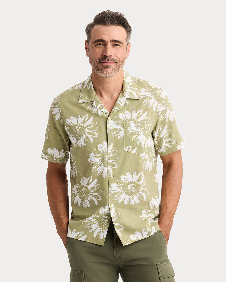 Dockers Camp Collar Shirt - Regular Fit - Men's