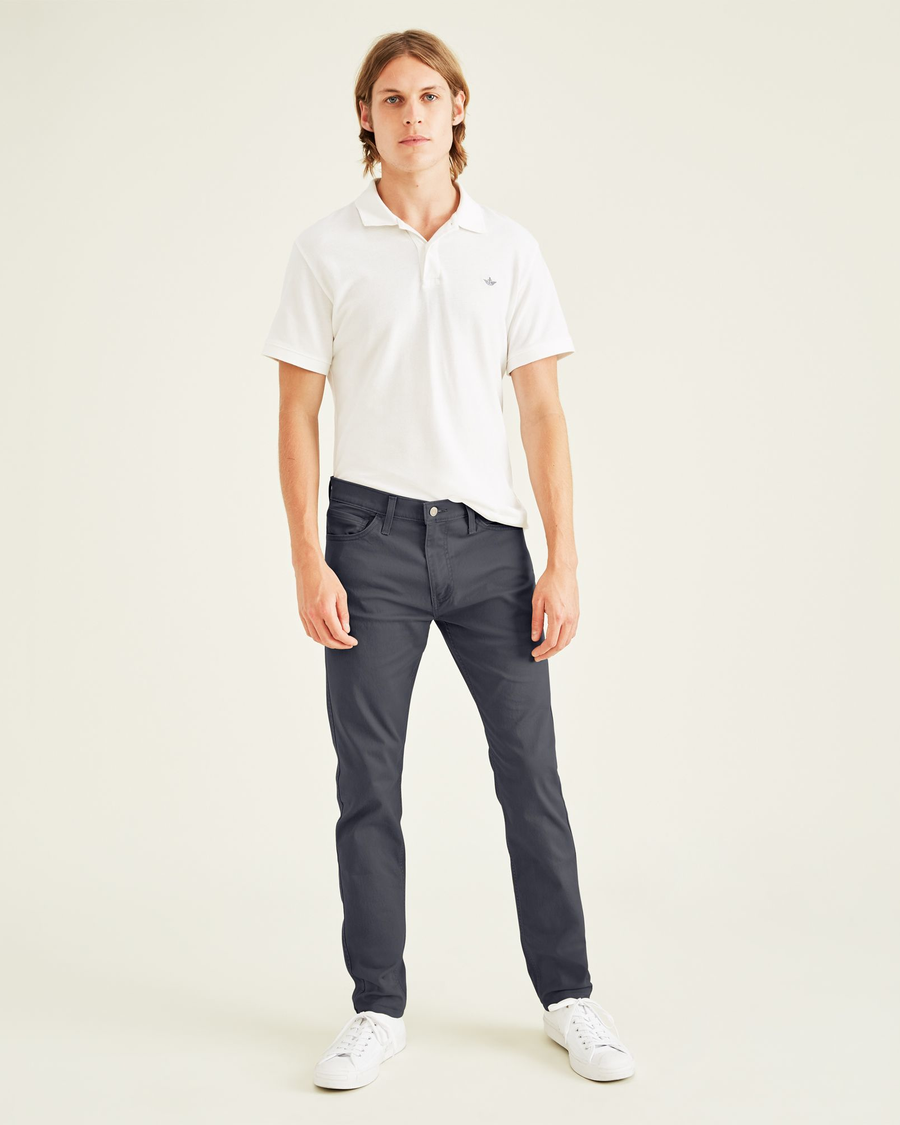 Essentials Men's Slim-Fit Stretch Jean, Black, 32W x 31L :  : Clothing, Shoes & Accessories