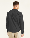 Back view of model wearing Steelhead Signature Comfort Flex Shirt, Classic Fit (Big and Tall).