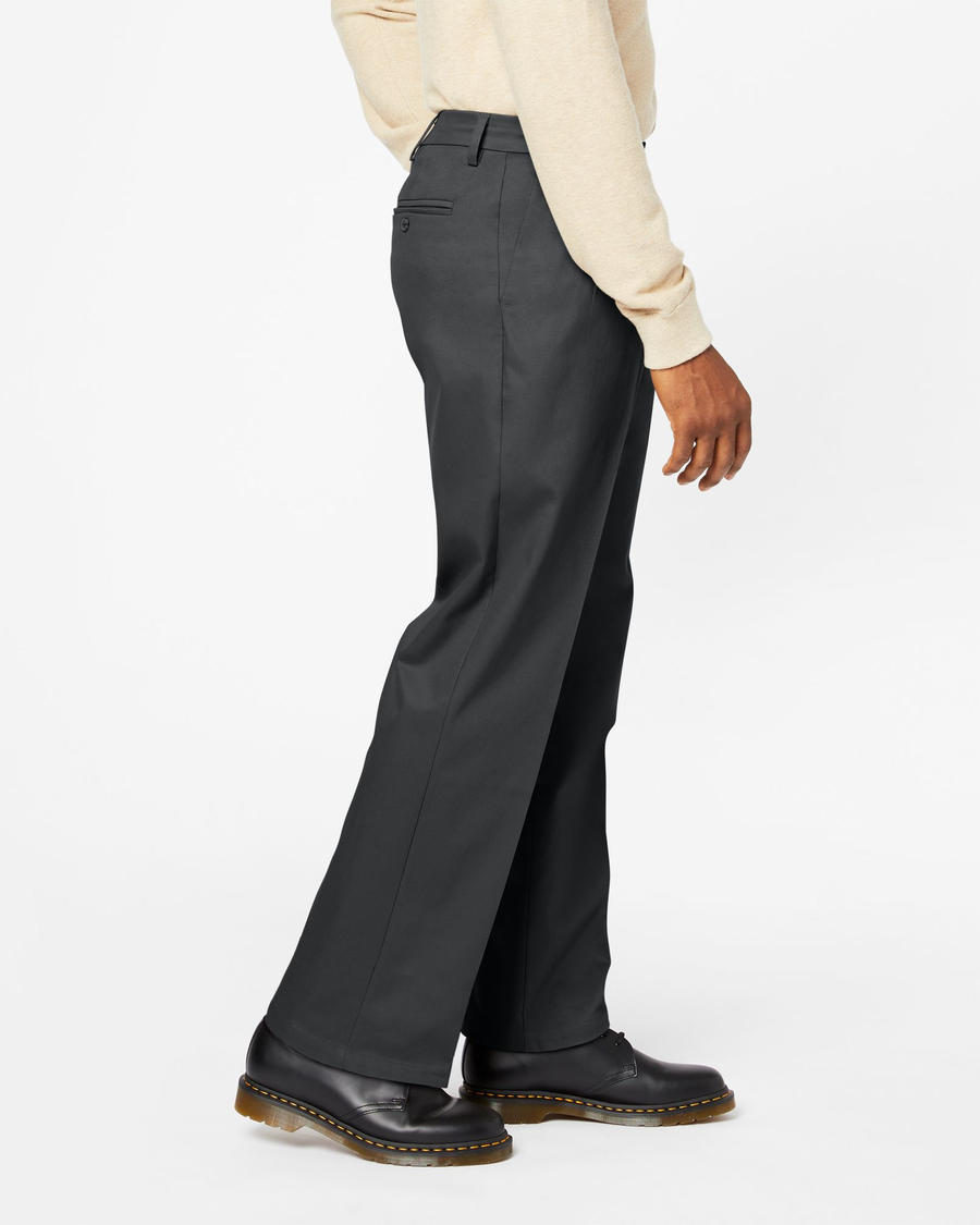 RELAXED-FIT WOOL TROUSERS