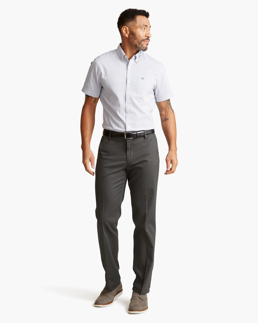 Cropped Khakis, Straight Fit – Dockers®