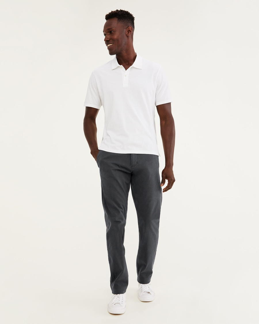 Front view of model wearing Steelhead Ultimate Chinos, Athletic Fit.