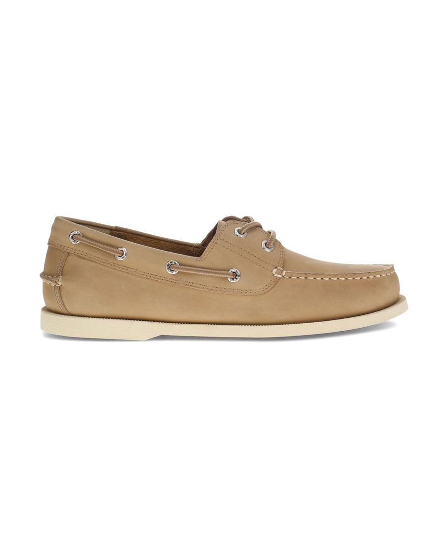 View of  Stone Vargas Boat Shoes.