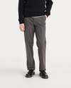 Front view of model wearing Storm Workday Khakis, Classic Fit (Big and Tall).