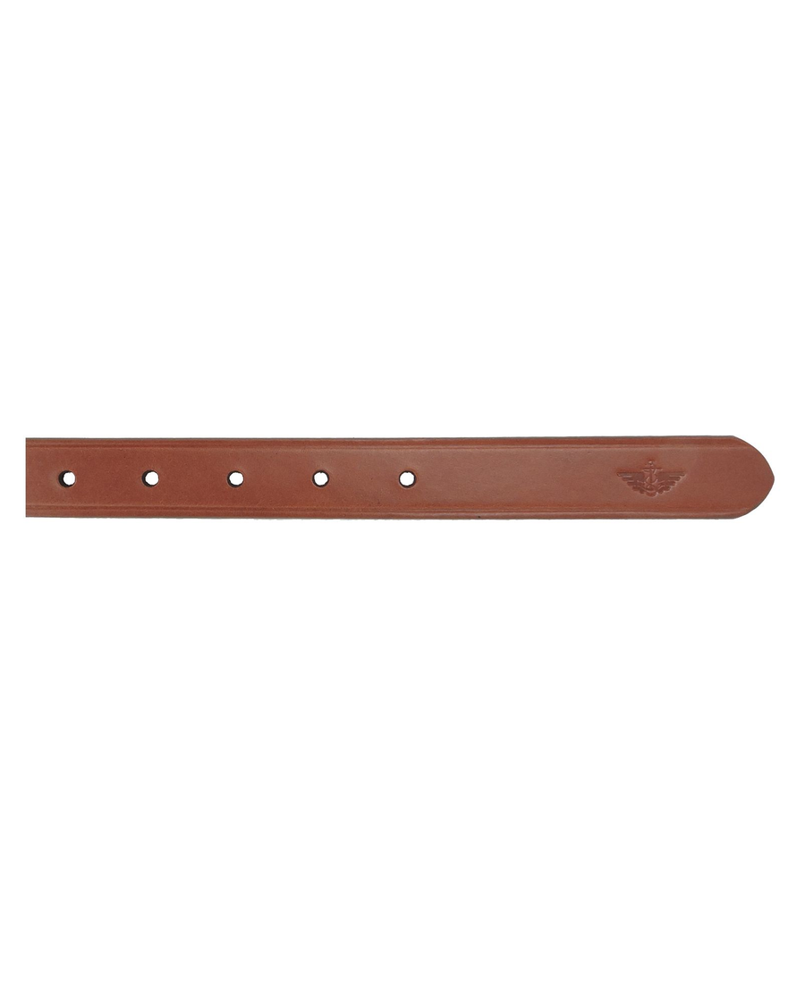 View of  Tan Everyday Classic Belt.