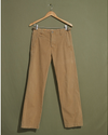 Front view of model wearing Tan K-1 Tan Canvas Pants - 30 x 31.