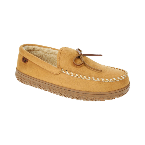 Rugged Microsuede Boater Moccasin Slippers – Dockers®