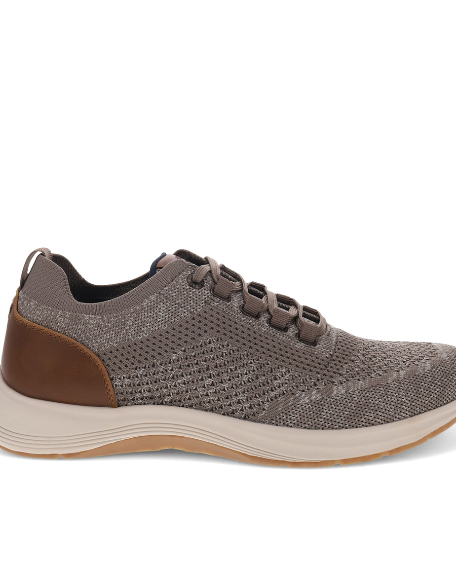 Side view of  Taupe Bardwell Shoes.