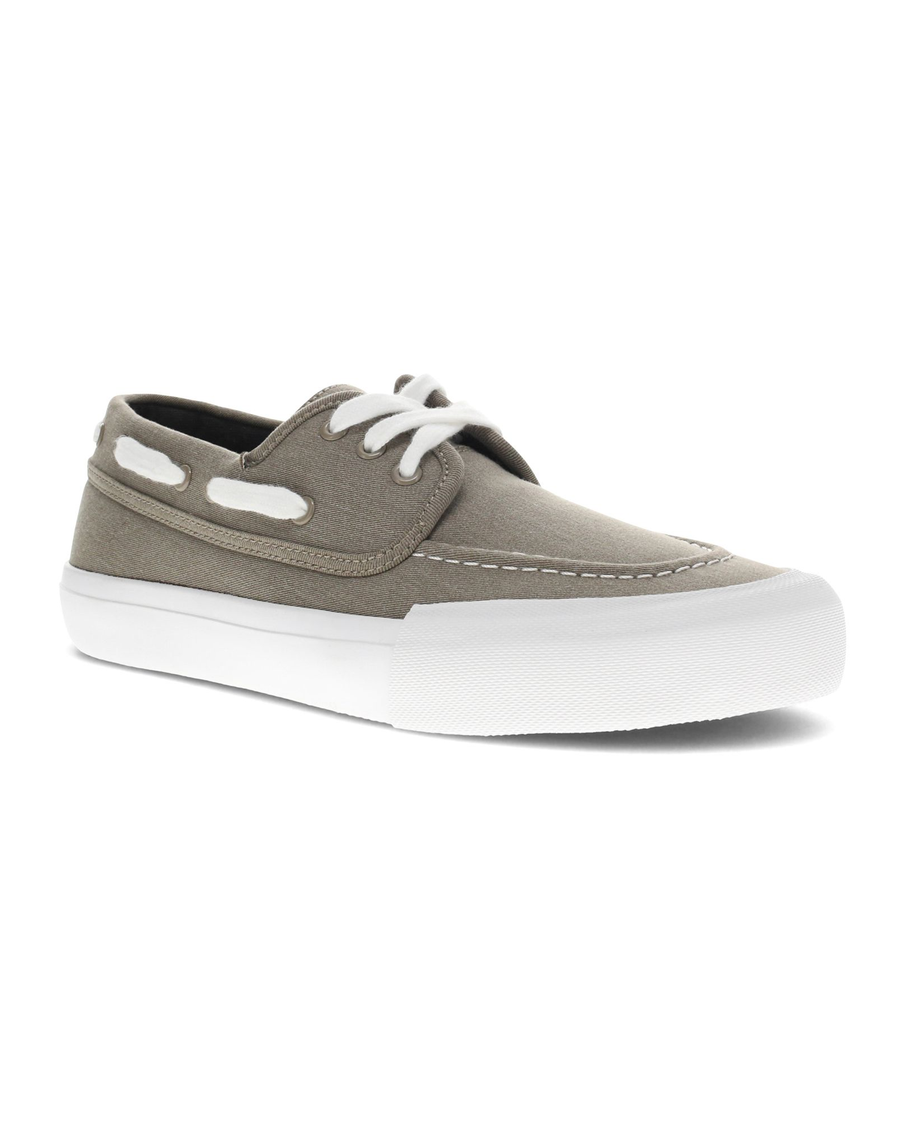 Front view of  Taupe Fenmore Sneakers.