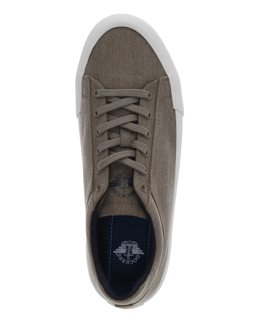 View of  Taupe Frisco Sneakers.