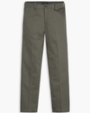 View of model wearing Tea Leaf Signature Iron Free Khakis, Straight Fit with Stain Defender®.