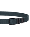 Front view of  Teal Stretch Braided Belt, 35 MM.
