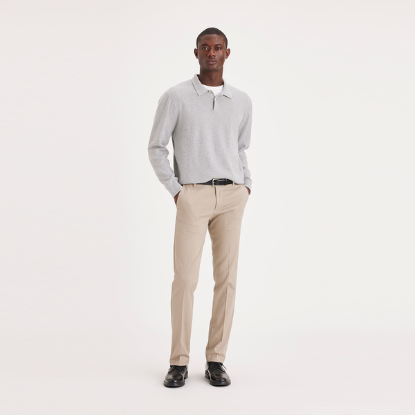 Dockers Men's Slim Fit Easy Khaki with Stretch Pants, 36 32, Brown Dockers Men's Slim Fit Easy Khaki with Stretch Pants, 36 32, Brown