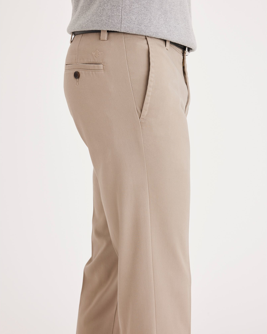 Dockers Men's Slim Fit Easy Khaki with Stretch Pants, 36 32, Brown Dockers Men's Slim Fit Easy Khaki with Stretch Pants, 36 32, Brown