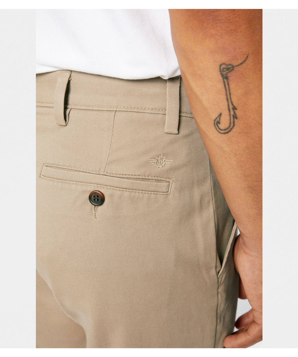 Dockers Classic Fit Easy Khaki Pants in Tobacco - Brown (Brown) for Men