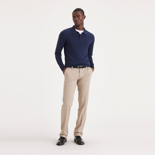 Cargo Dress Pants Dockers Pants Jcpenney Dockers Men's Easy Classic Fit  Khaki Stretch Pants Brown 42x30