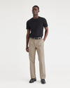 Essential Chinos, Pleated, Classic Fit