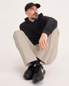 View of model wearing Timber Wolf Go Airweave Chino, Straight Fit.