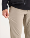 View of model wearing Timber Wolf Go Chino, Slim Fit with Airweave.