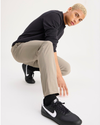 View of model wearing Timber Wolf Go Chino, Slim Fit with Airweave.