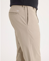 Side view of model wearing Timber Wolf Go Chino, Slim Fit with Airweave.