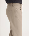 Side view of model wearing Timber Wolf Go Pant, Slim Fit with Airweave.