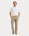 View of model wearing Timber Wolf Go Pro Pant with AceFlex, Slim Fit.