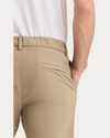 View of model wearing Timber Wolf Go Pro Pant with AceFlex, Slim Fit.