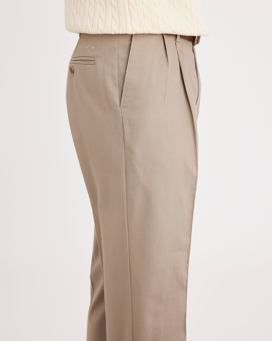 Dockers d3 classic fit pleated cuffed discount